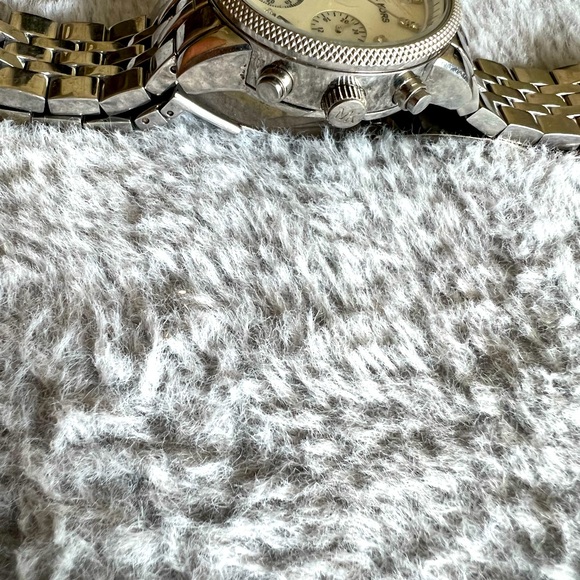 MK authentic watch in white gold - Picture 5 of 11